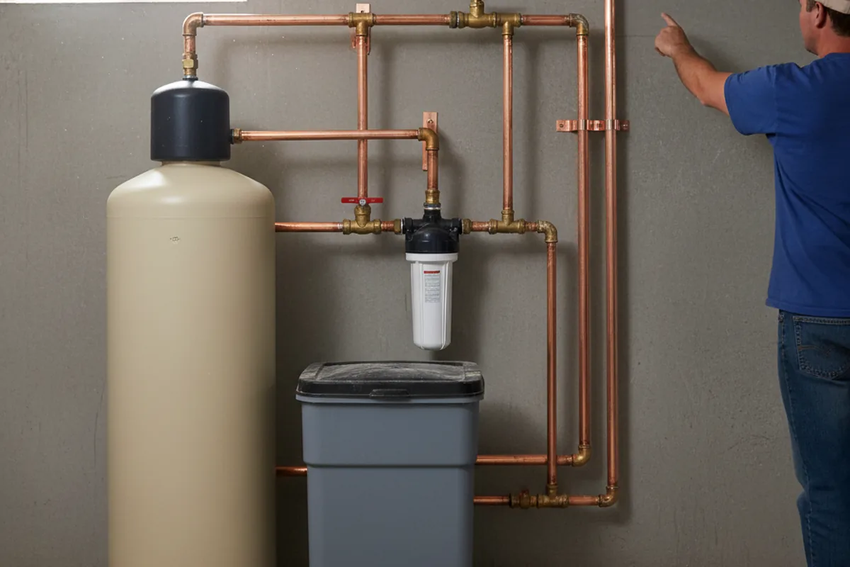 Whole-house water treatment system installed in Gordonsville